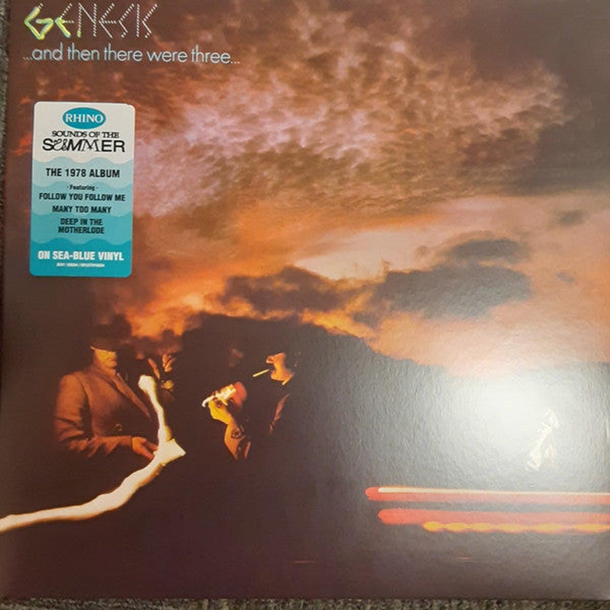 GENESIS – AND THEN THERE WERE THREE : SEA BLUE – LP