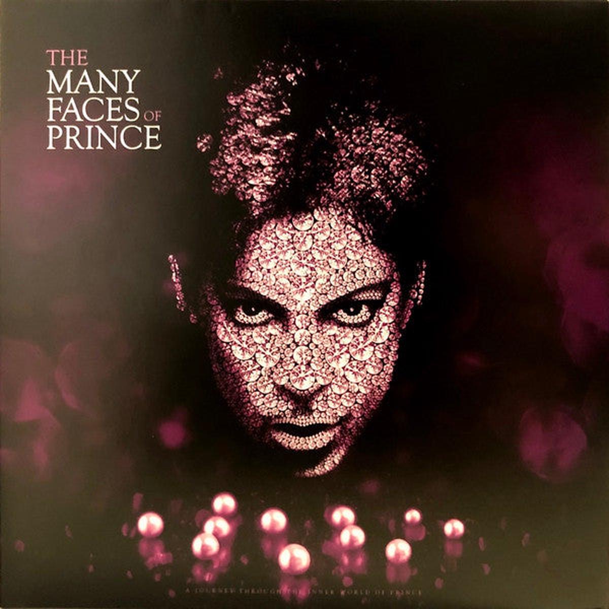 PRINCE / VARIOUS – MANY FACES OF PRINCE : 2LP WHITE VINYL – LP