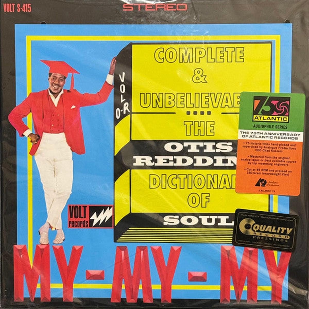 REDDING, OTIS – COMPLETE & UNBELIEVABLE: DICTIONARY OF S – LP