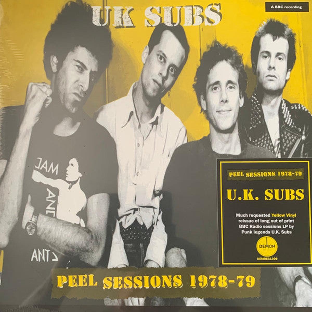 UK SUBS – PEEL SESSIONS : YELLOW VINYL – LP