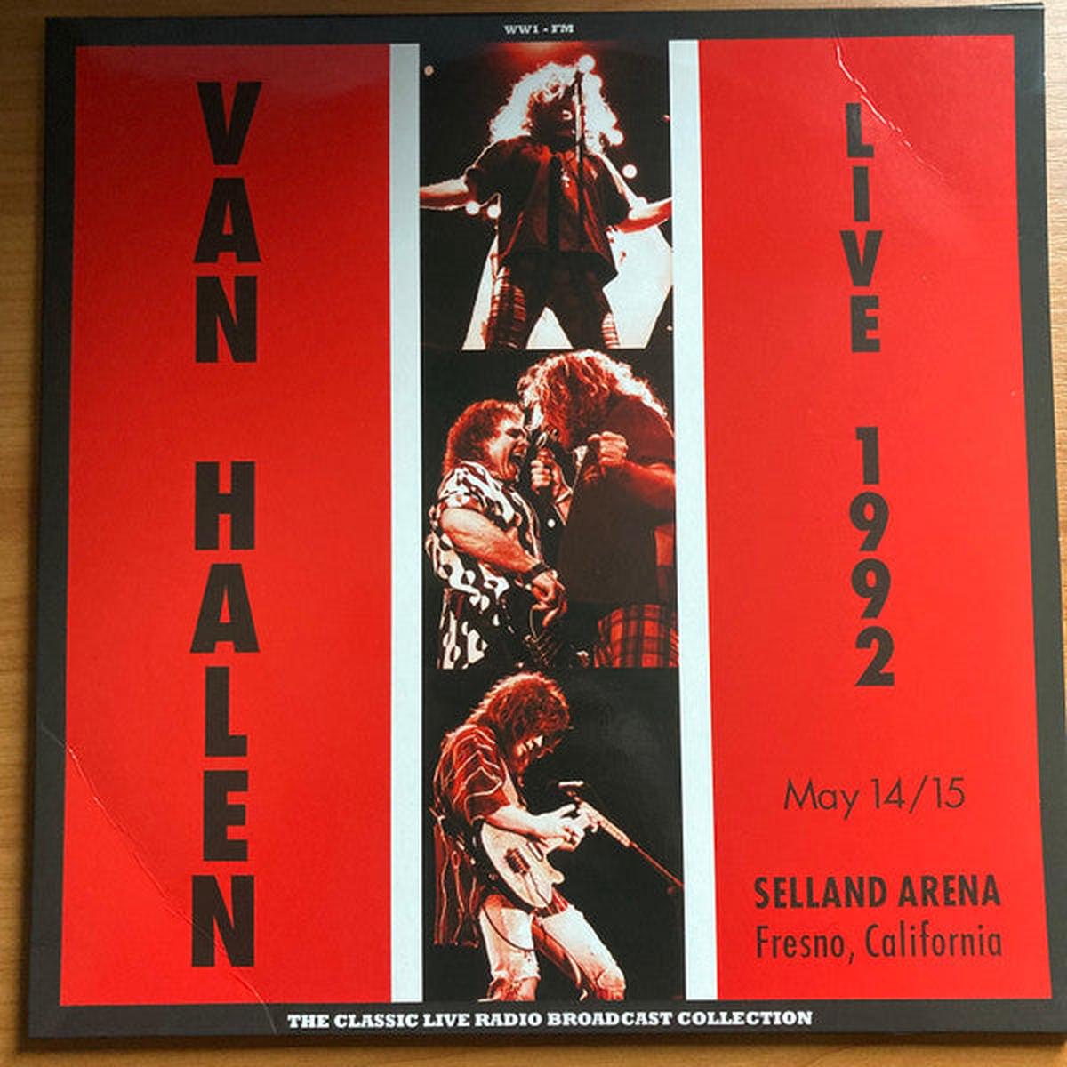 VAN HALEN – LIVE AT SELLAND ARENA 1992 : 2LP RED – LP