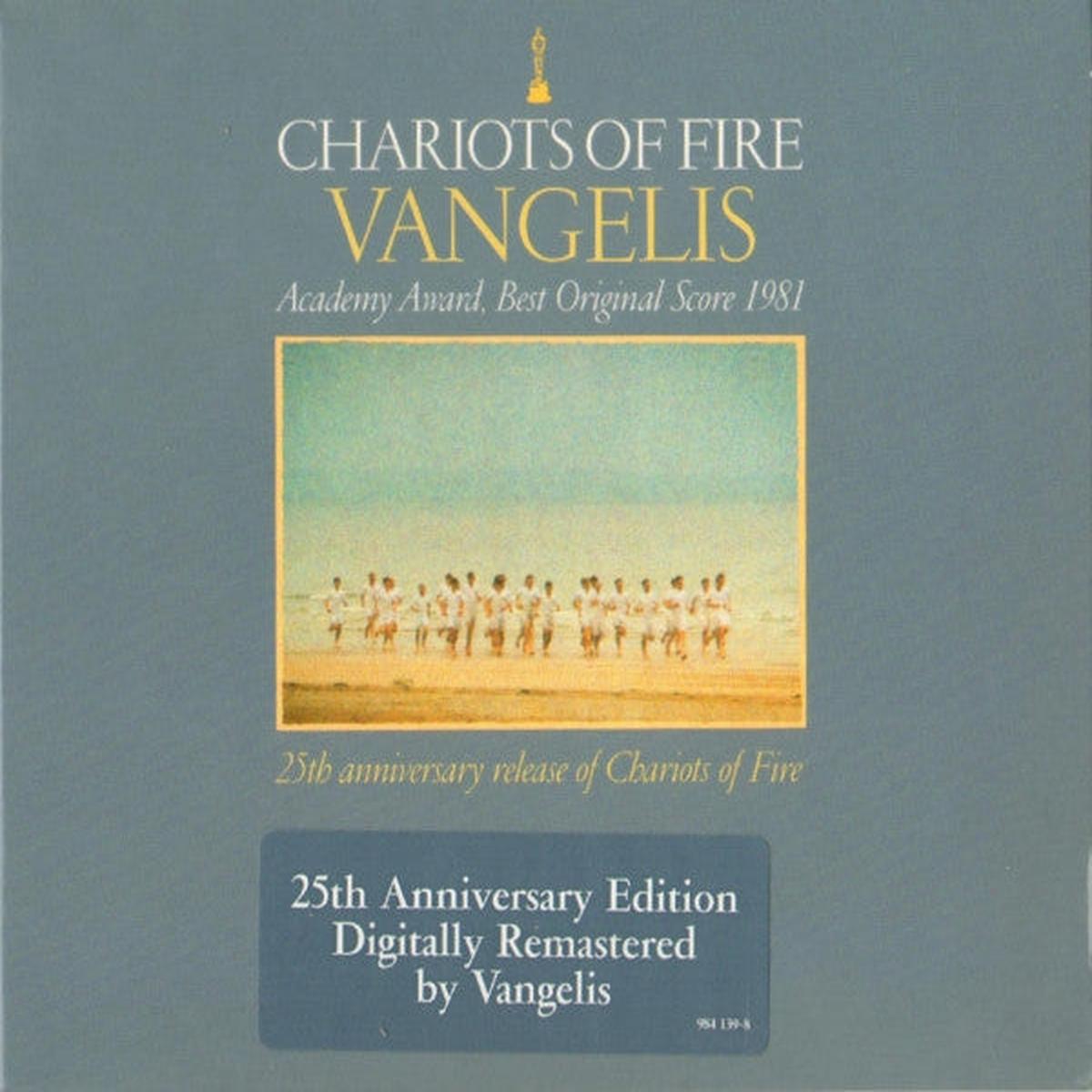 VANGELIS – CHARIOTS OF FIRE : REMASTERED 25TH ANNIV – CD
