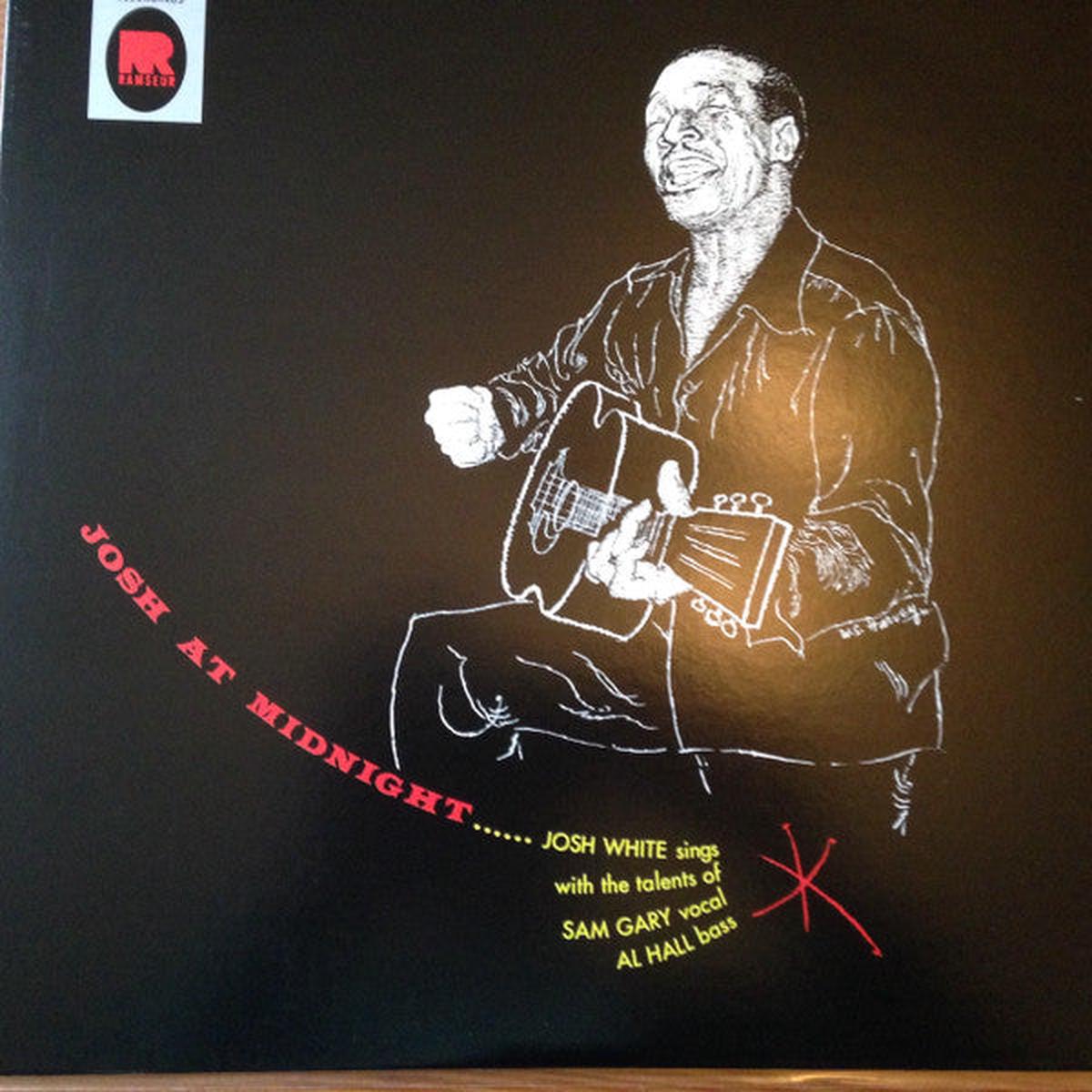 WHITE, JOSH – JOSH AT MIDNIGHT – LP