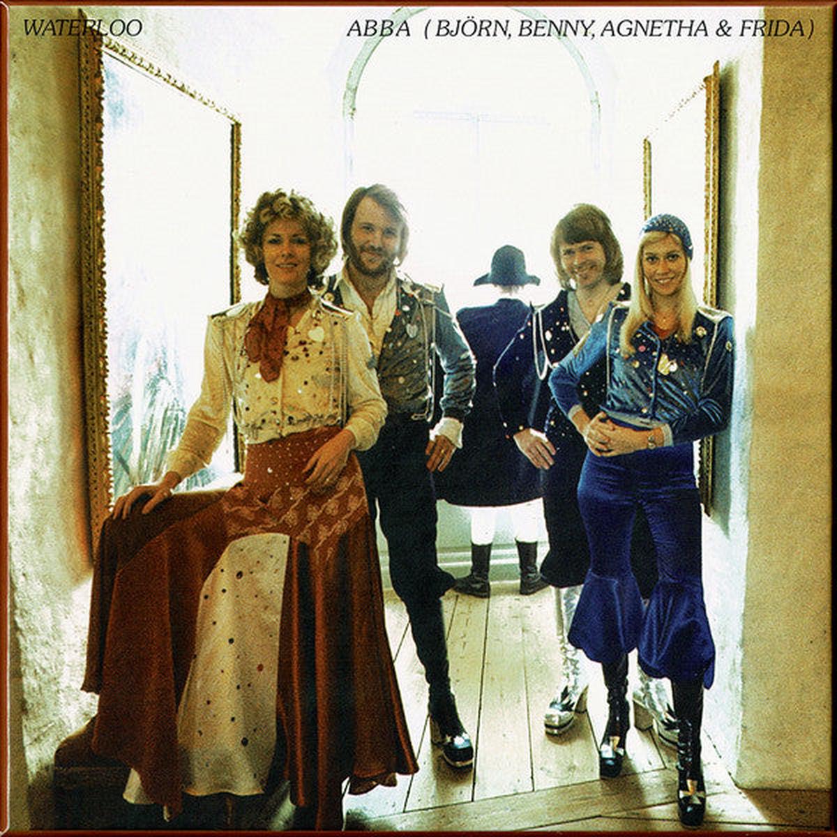 ABBA – WATERLOO : BLUE RED & WHITE X 3 (BOX) – 7
