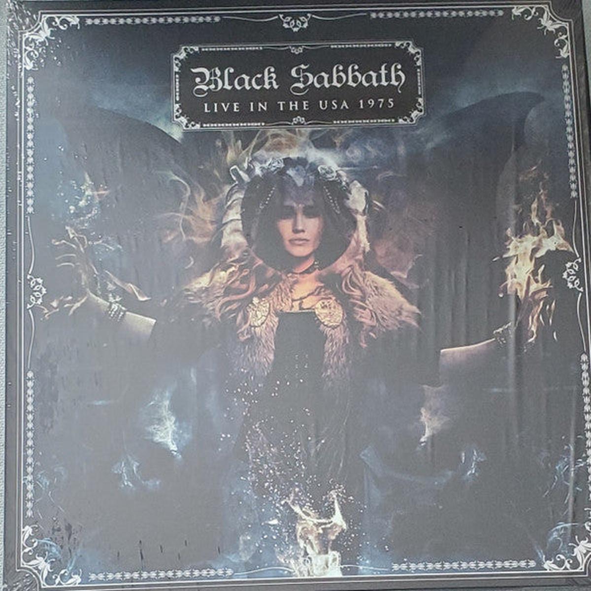 BLACK SABBATH – LIVE IN THE USA 1975: 2LP CLEAR – LP