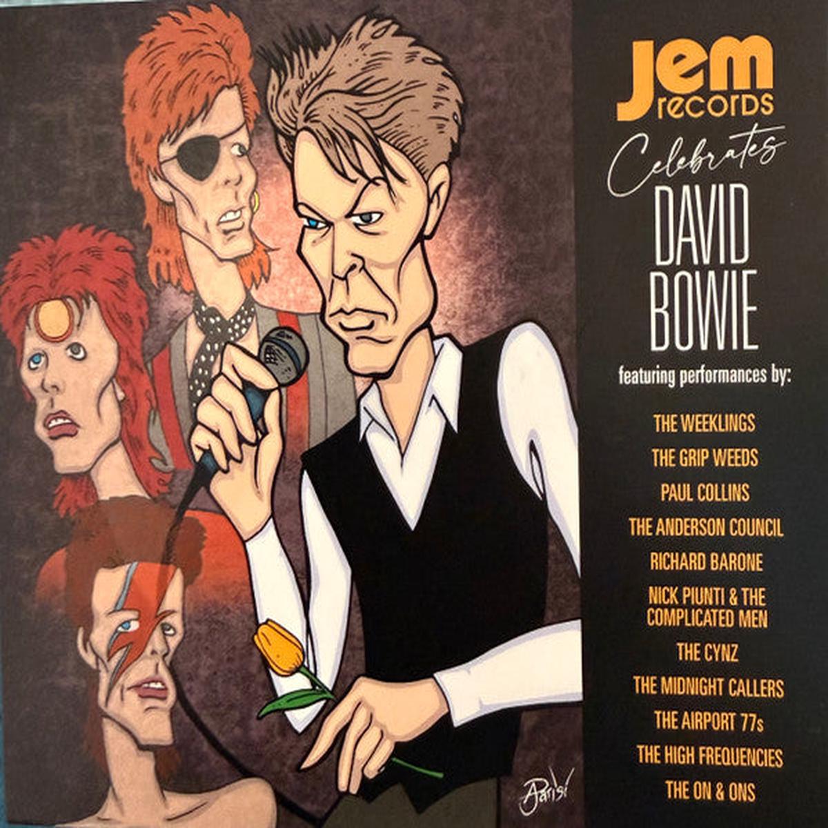 BOWIE, DAVID / VARIOUS – JEM RECORDS CELEBRATES DAVID BOWIE – CD