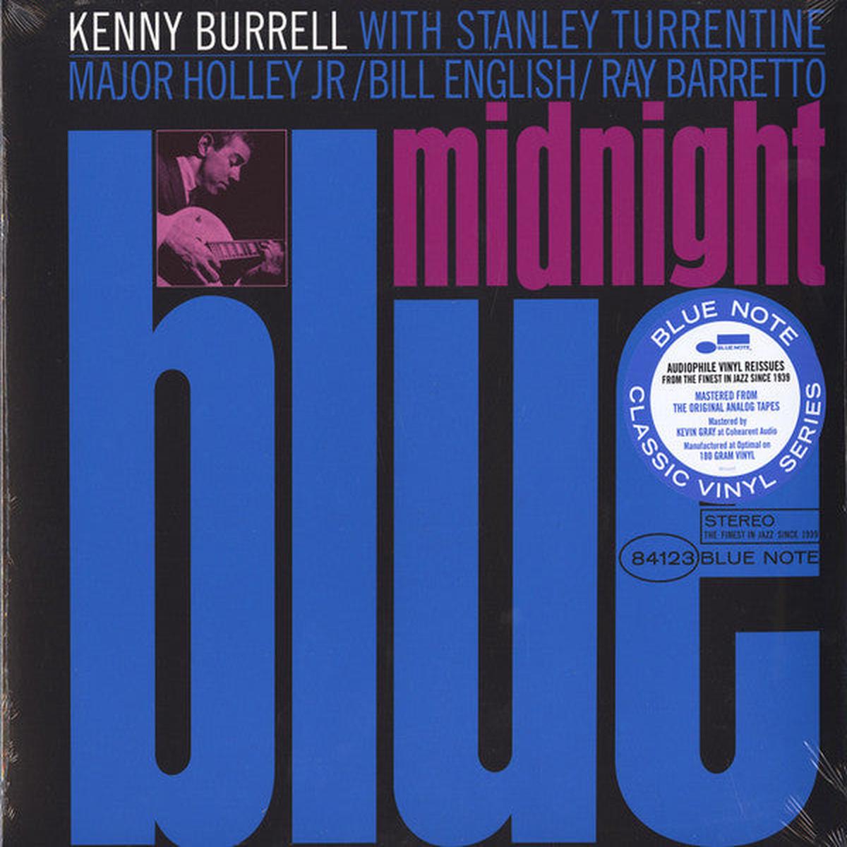 BURRELL, KENNY – MIDNIGHT BLUE : ALL ANALOGUE REMASTER – LP