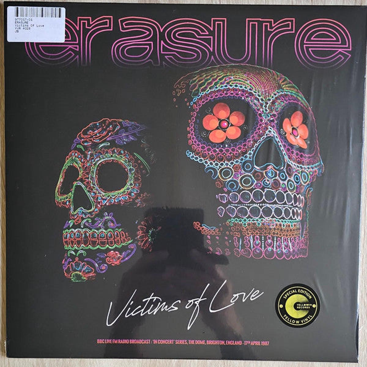 ERASURE – VICTIMS OF LOVE : YELLOW VINYL – LP