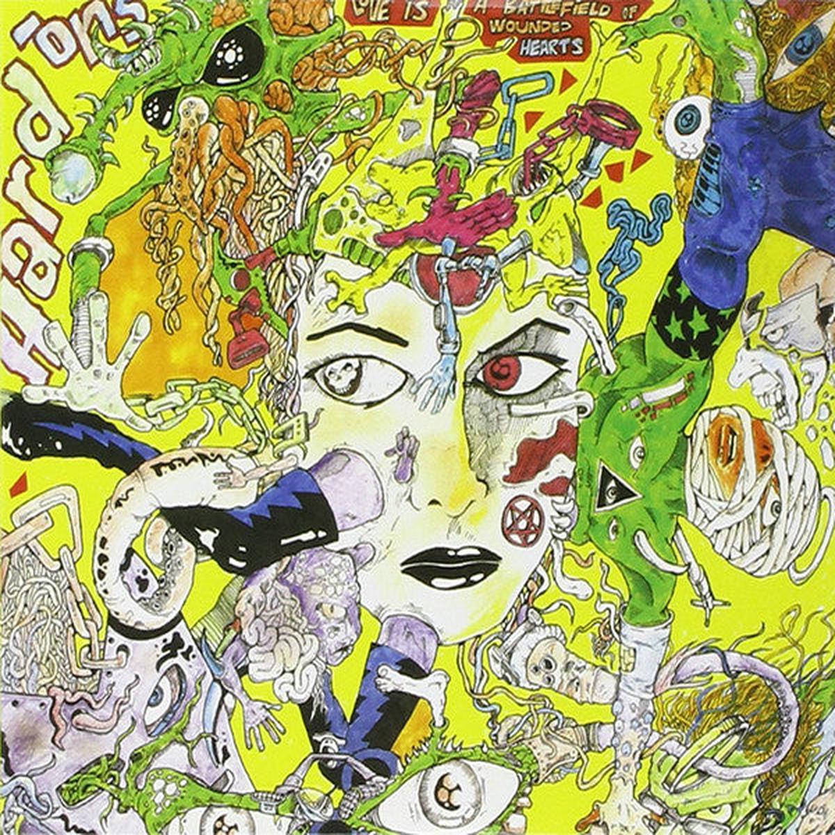 HARD-ONS – LOVE IS A BATTLEFIELD OF WOUNDED.. : 2CD – CD