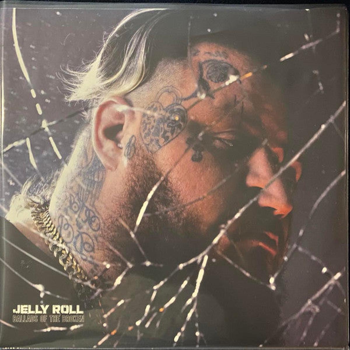 JELLY ROLL – BALLADS OF THE BROKEN : APPLE RED VINYL – LP
