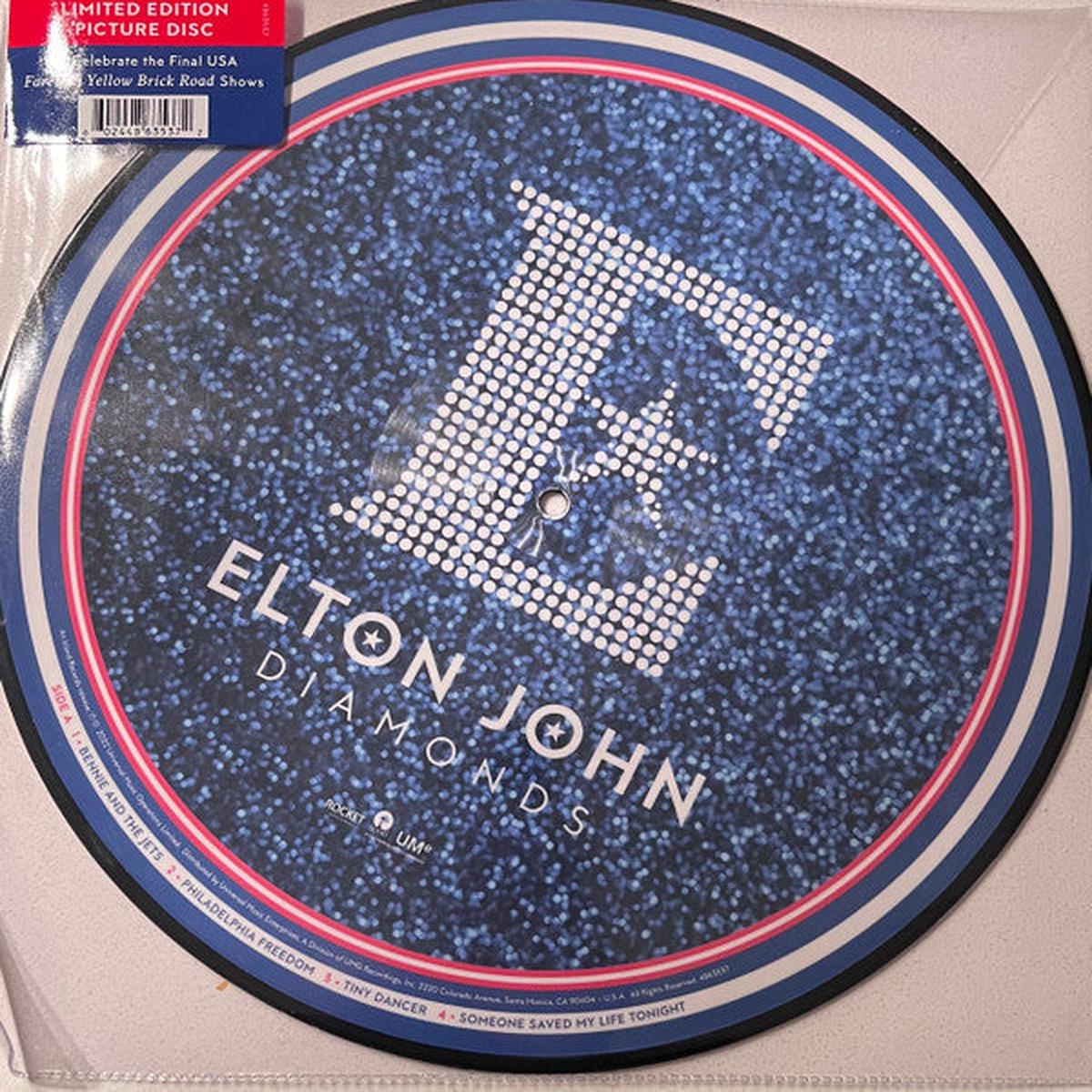 JOHN, ELTON – DIAMONDS : PICTURE DISC INDIE EXCLUSIVE – LP