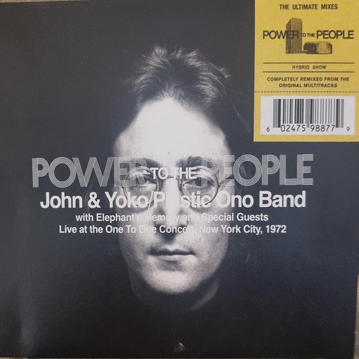 LENNON, JOHN – POWER TO THE PEOPLE: LIVE AT ONE TO ONE – CD