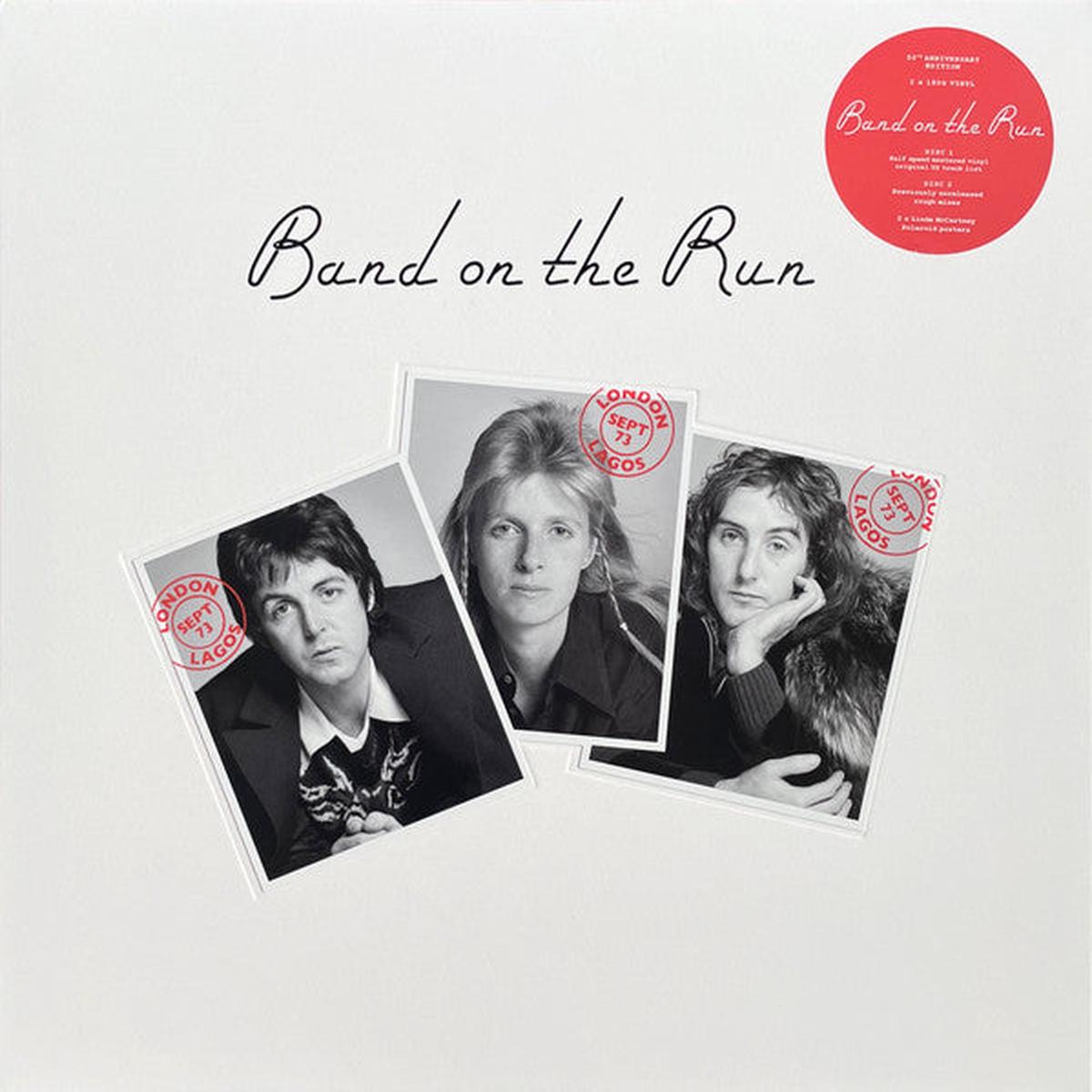 MCCARTNEY, PAUL & WINGS – BAND ON THE RUN : 2LP W/UNDERDUBBED DISC – LP