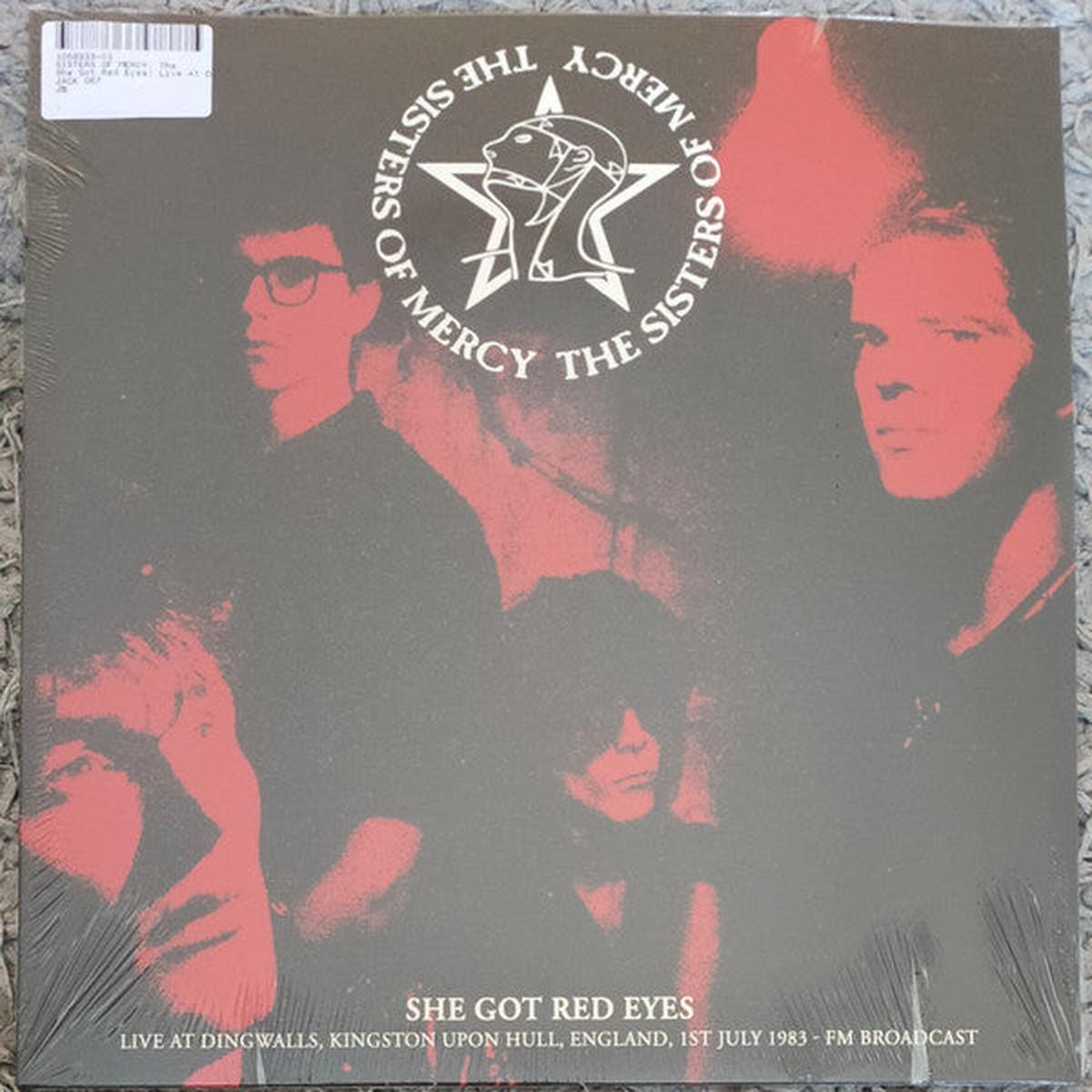SISTERS OF MERCY – SHE GOT RED EYES: LIVE AT DINGWALLS – LP