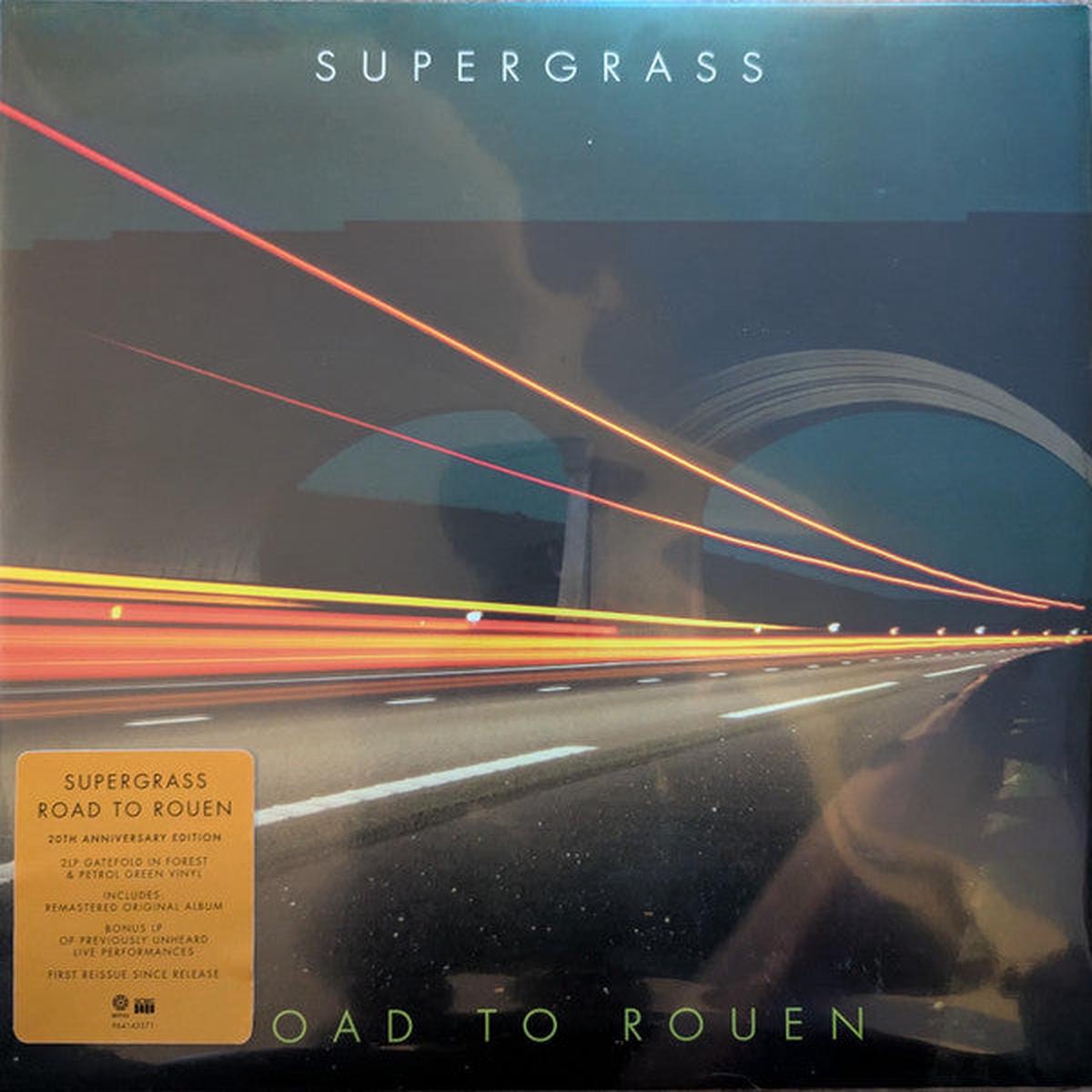 SUPERGRASS – ROAD TO ROUEN : 2LP FOREST GREEN SET – LP