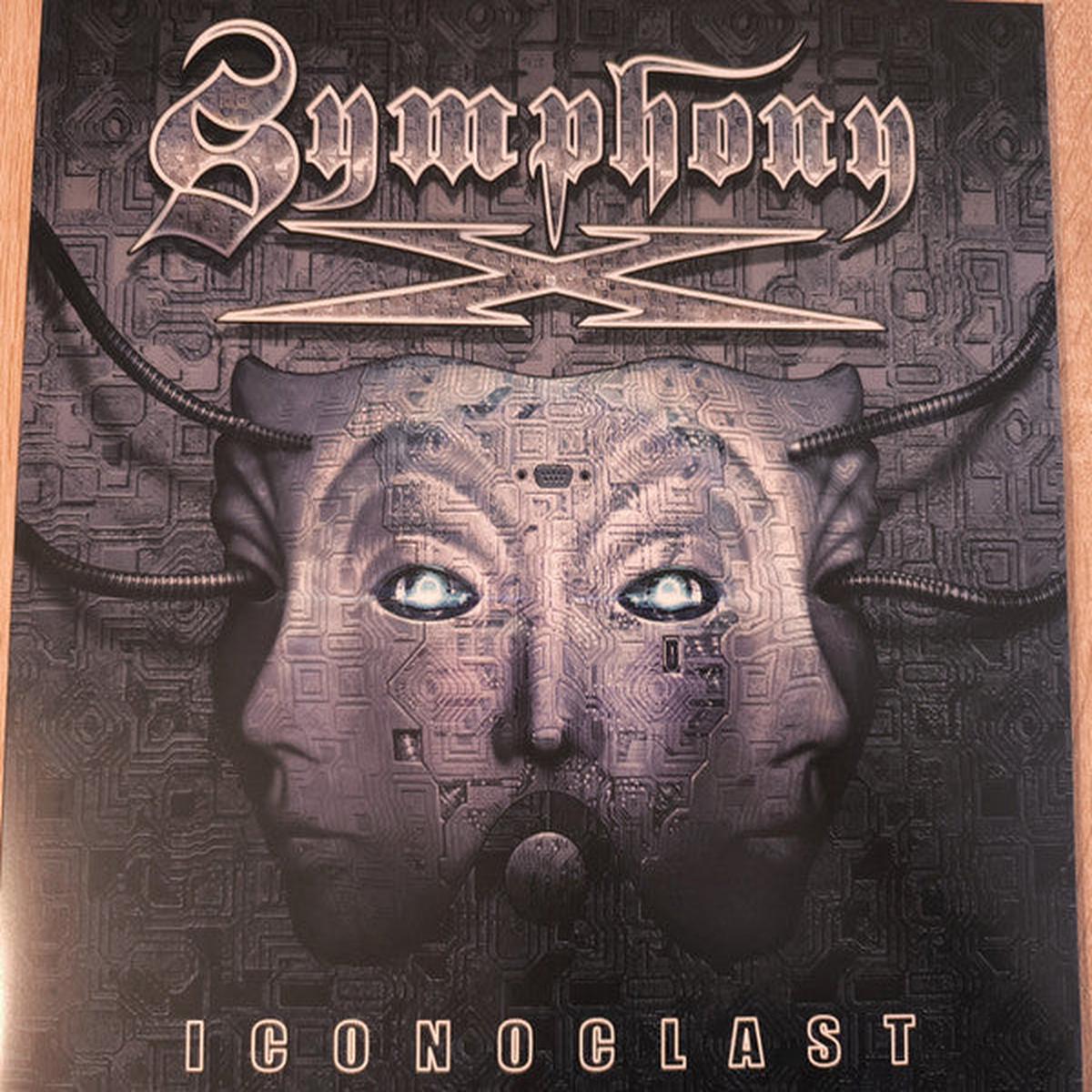 SYMPHONY X – ICONOCLAST : CRYSTAL TRANSPARENT 2LP SET – LP