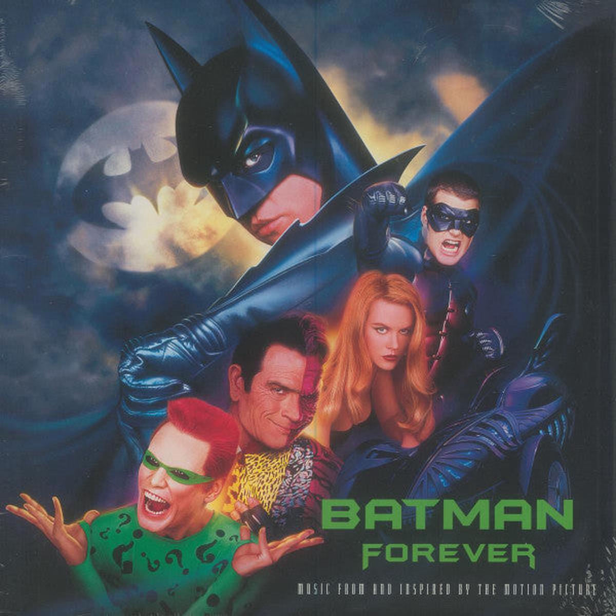 BATMAN FOREVER – SOUNDTRACK : BLUE & SILVER 2LP SET – LP
