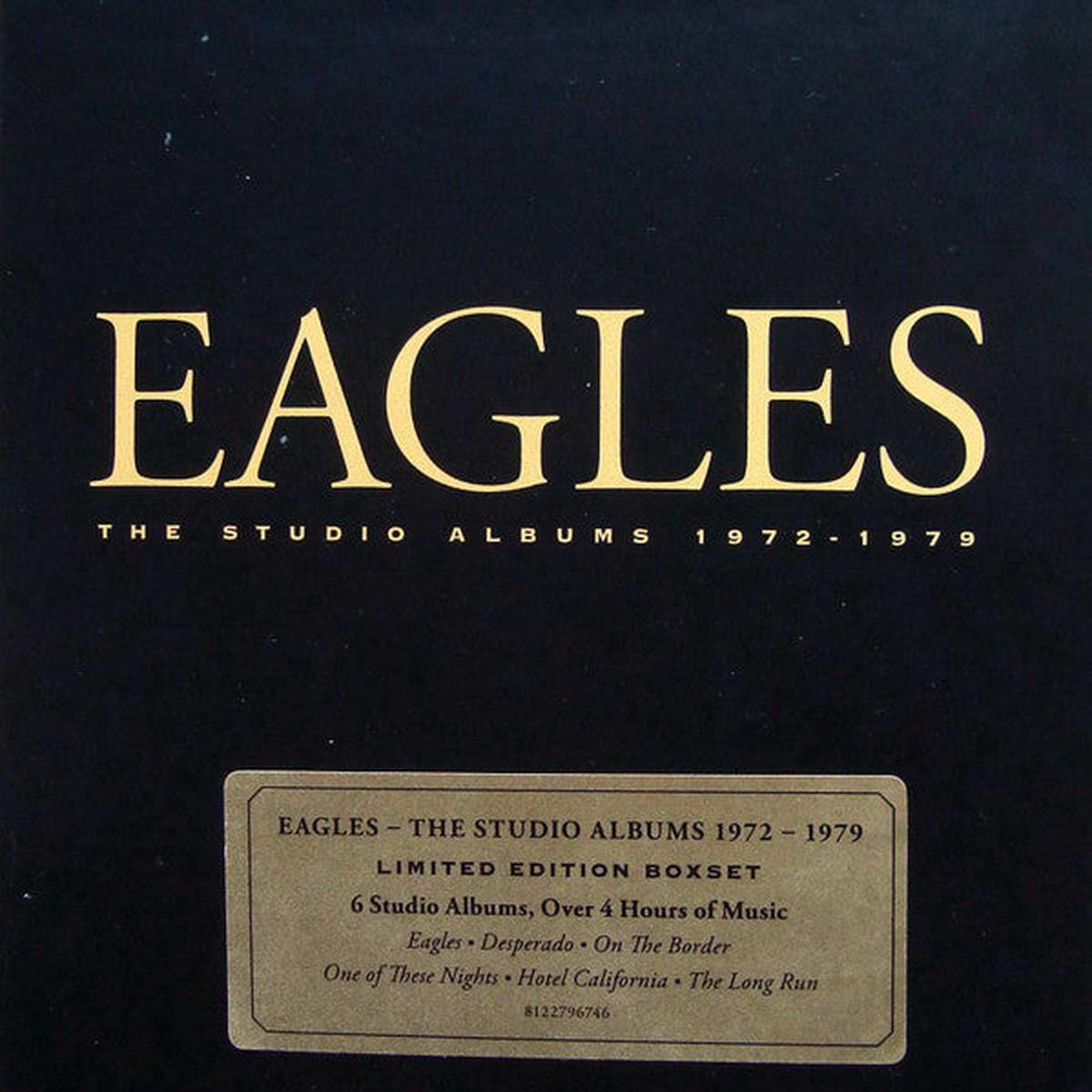 EAGLES – STUDIO ALBUMS : 1972 – 1979 (6CD SET) – CD
