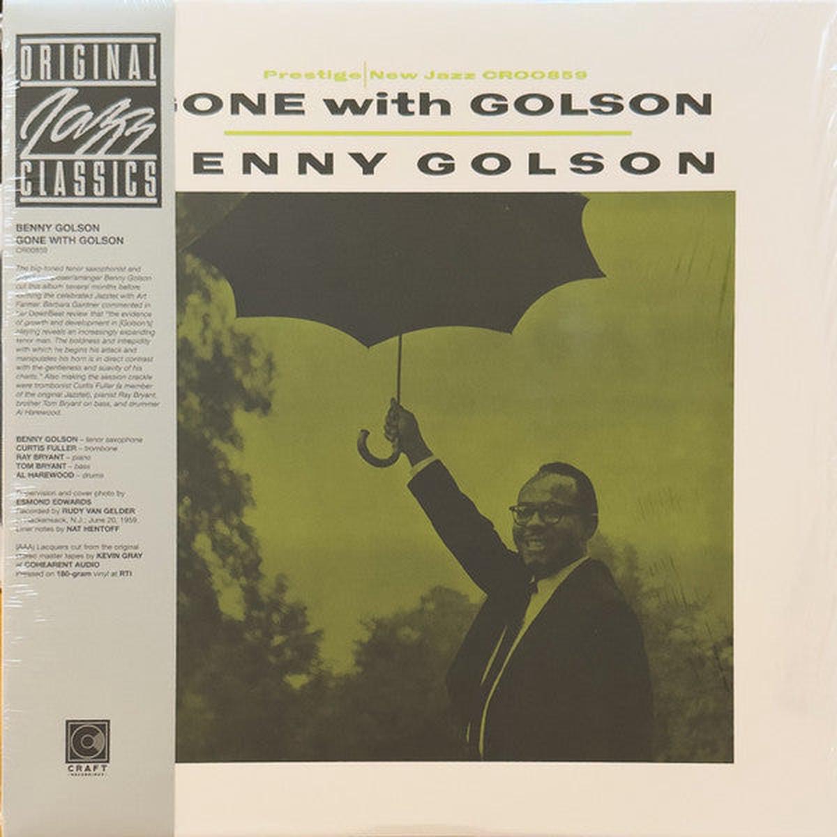 GOLSON, BENNY – GONE WITH GOLSON : ORIGINAL JAZZ … – LP