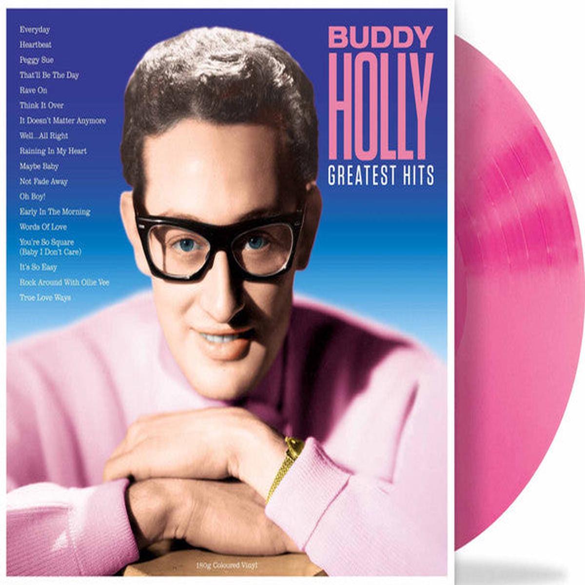 HOLLY, BUDDY – GREATEST HITS: PINK VINYL – LP