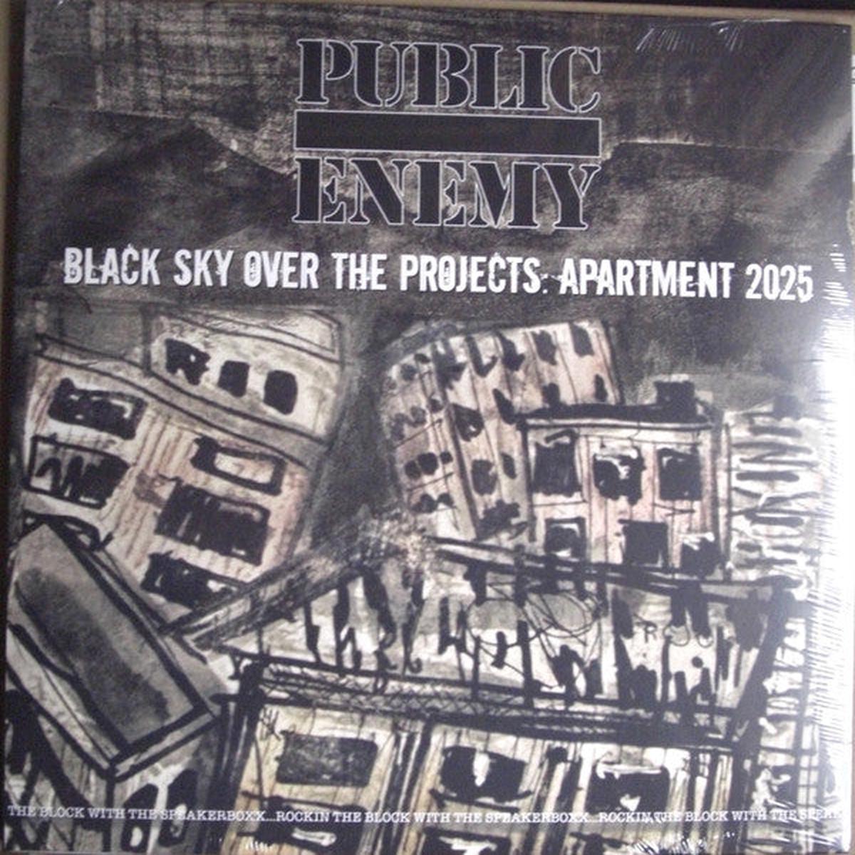 PUBLIC ENEMY – BLACK SKY OVER THE PROJECTS – LP