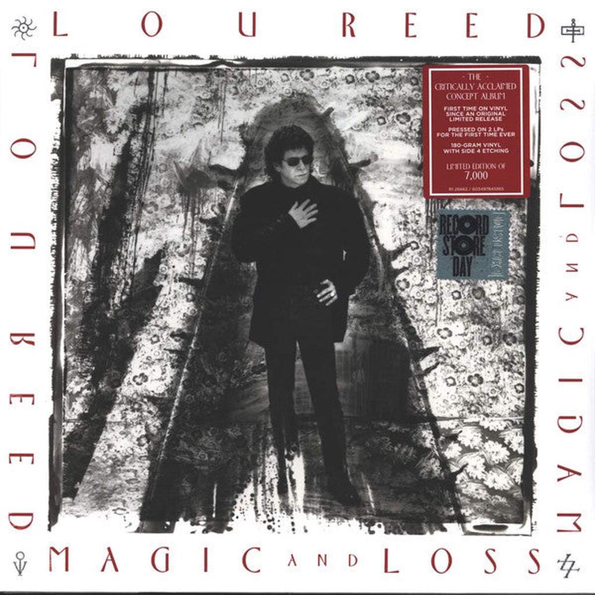 REED, LOU – MAGIC & LOSS: 2LP SET WITH ETCHED D-SIDE – LP