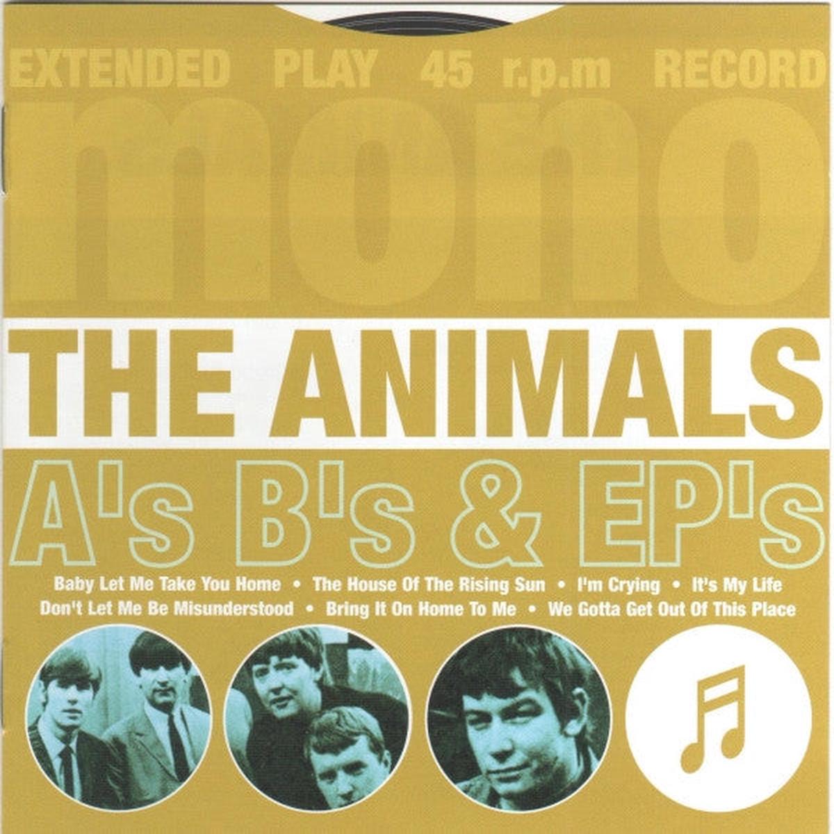 ANIMALS – A’S B’S & EP’S : IN MONO – CD