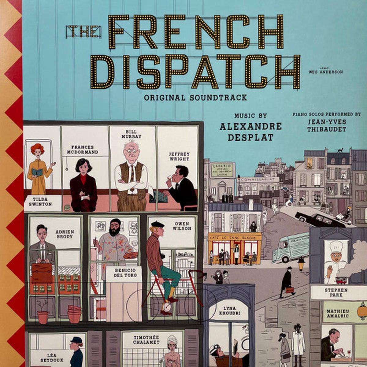 FRENCH DISPATCH – SOUNDTRACK : 2LP SET GATEFOLD – LP