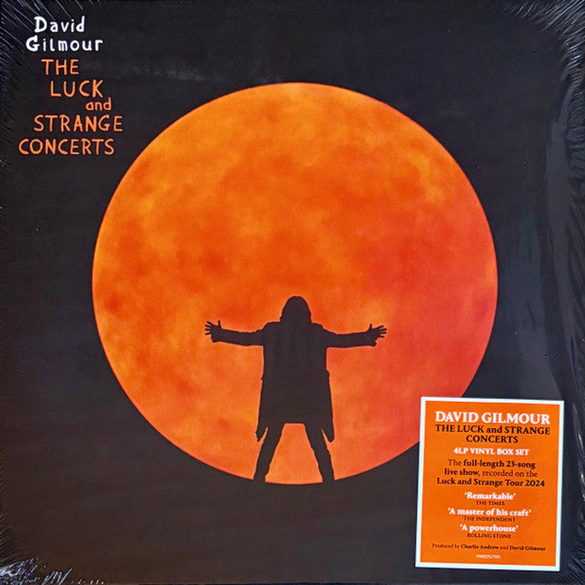 GILMOUR, DAVID – LUCK & STRANGE CONCERTS : BOX SET (4LP) – LP