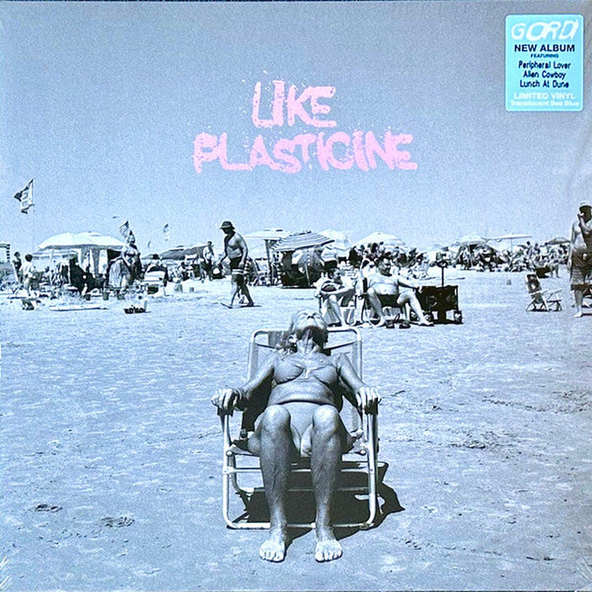 GORDI – LIKE PLASTICINE : OPAQUE SEA BLUE VINYL – LP