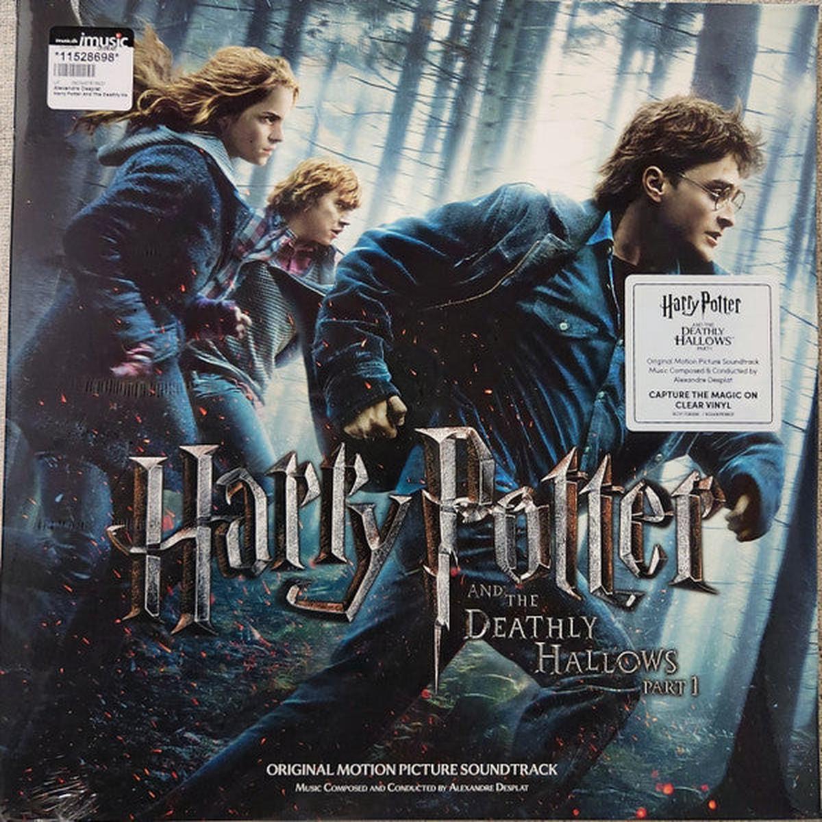 HARRY POTTER & THE DEATHLY HALLOWS : 1 – SOUNDTRACK : CLEAR 2LP SET (2025) – LP
