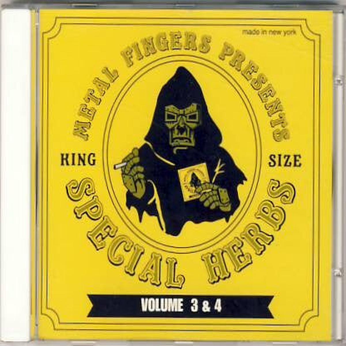 MF DOOM – SPECIAL HERBS 3 & 4 (INSTRUMENTAL) – CD