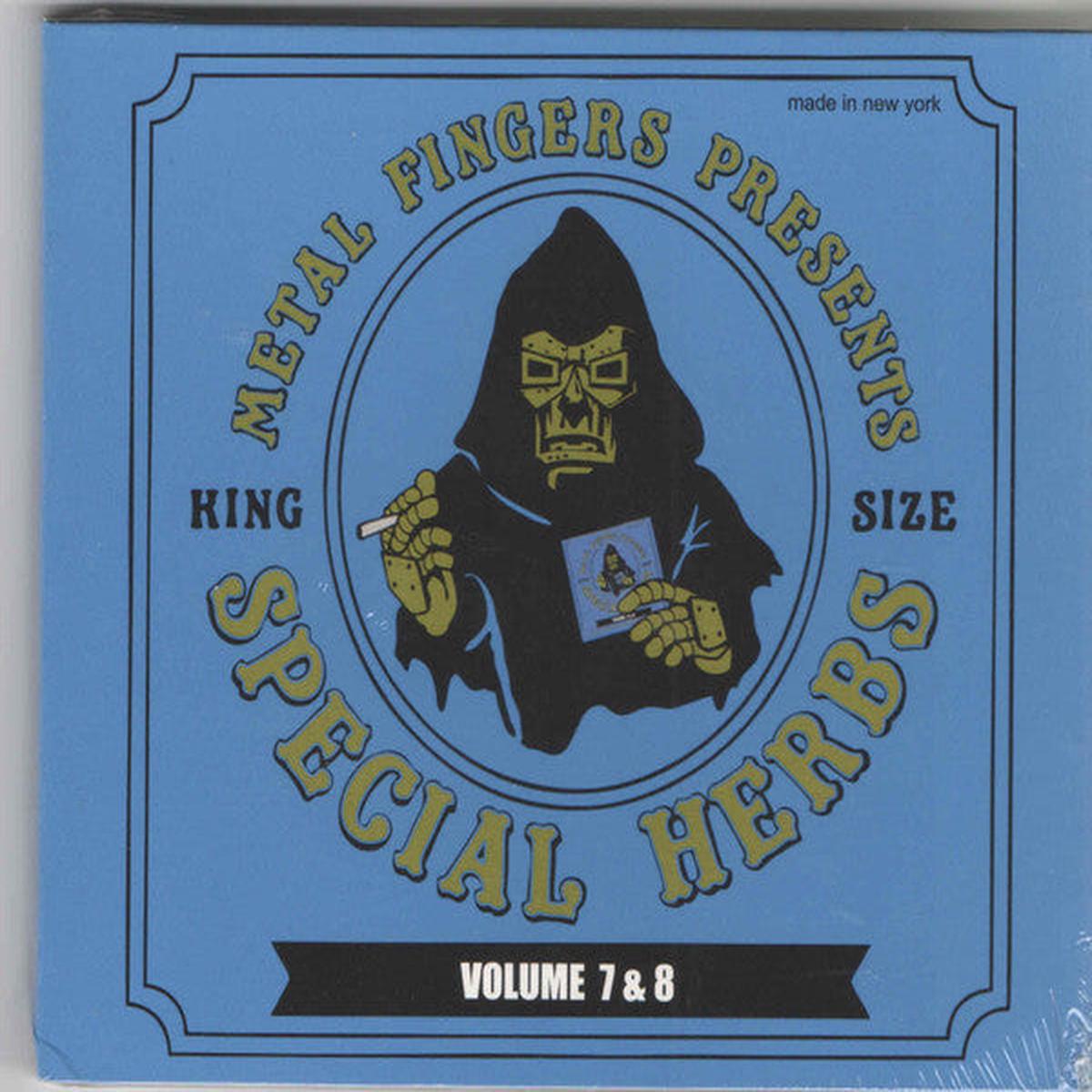 MF DOOM – SPECIAL HERBS 7 & 8 (INSTRUMENTAL) – CD