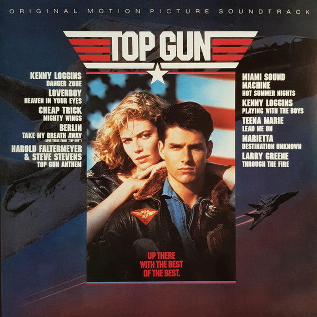 TOP GUN (1986) – SOUNDTRACK – LP