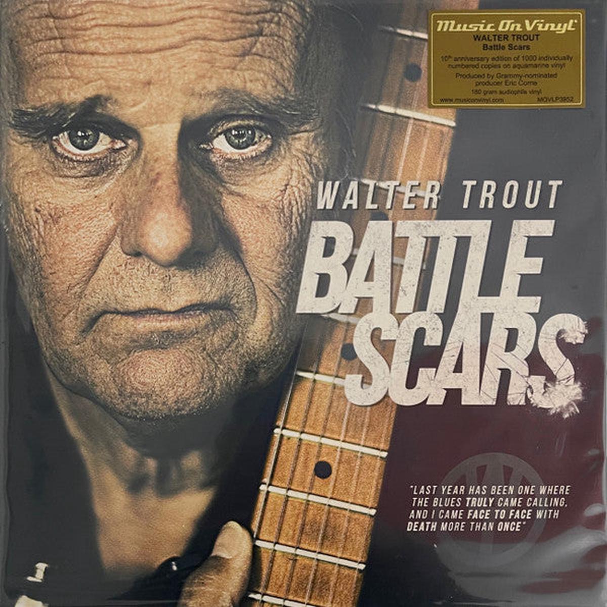 TROUT, WALTER – BATTLE SCARS : AQUAMARINE 2LP SET – LP