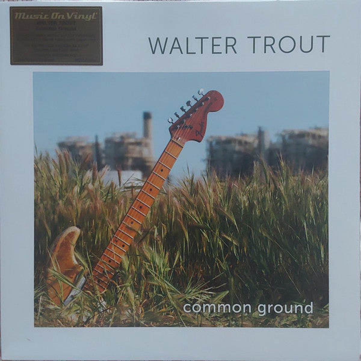 TROUT, WALTER – COMMON GROUND : TRANSLUCENT GREEN 2LP – LP