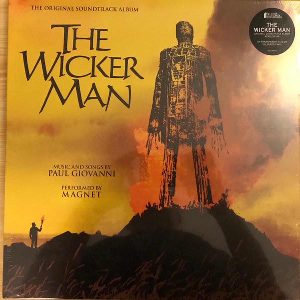 WICKER MAN (1973) – SOUNDTRACK : YELLOW VINYL – LP