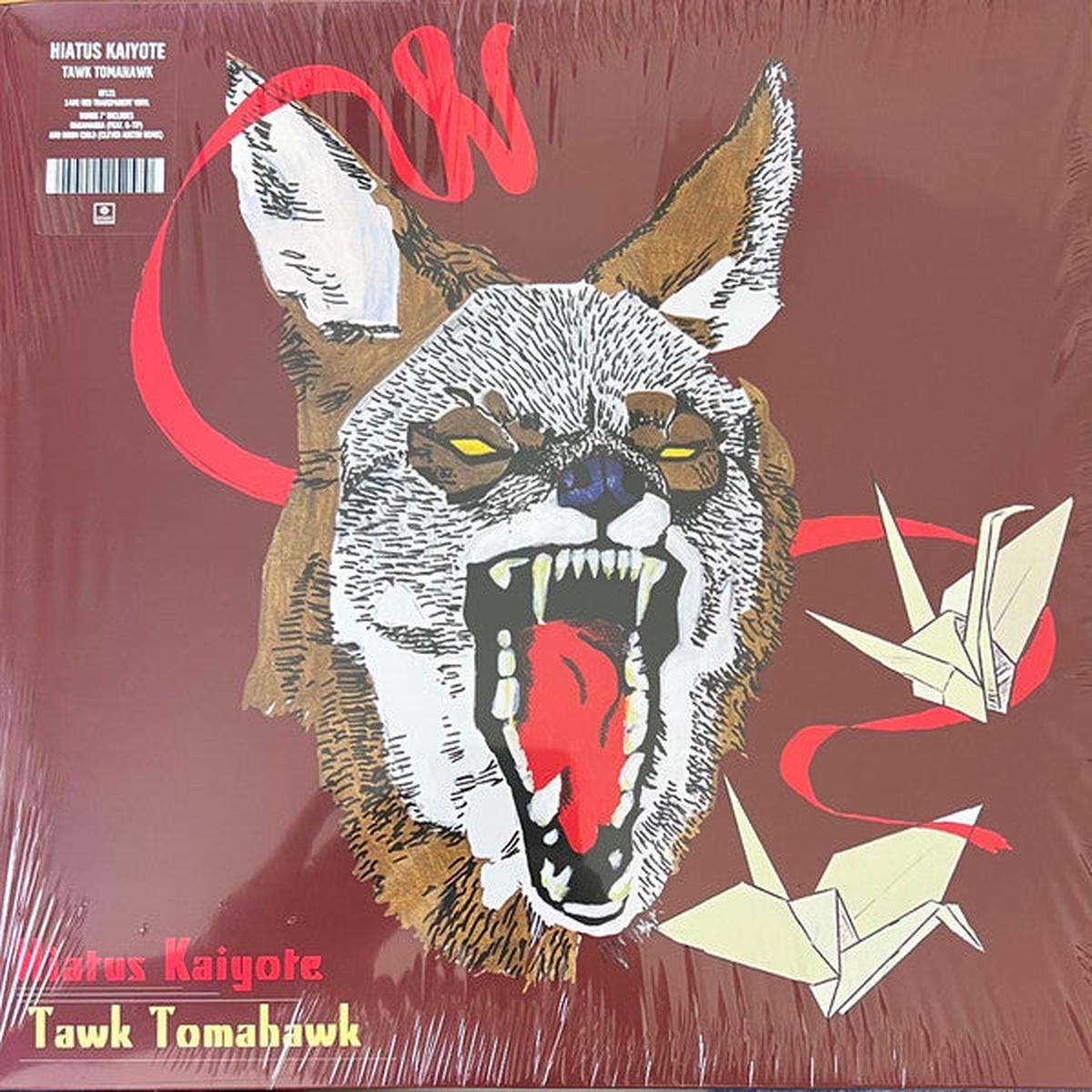 HIATUS KAIYOTE – TAWK TOMAHAWK : TRANSPARENT RED + 7″ – LP