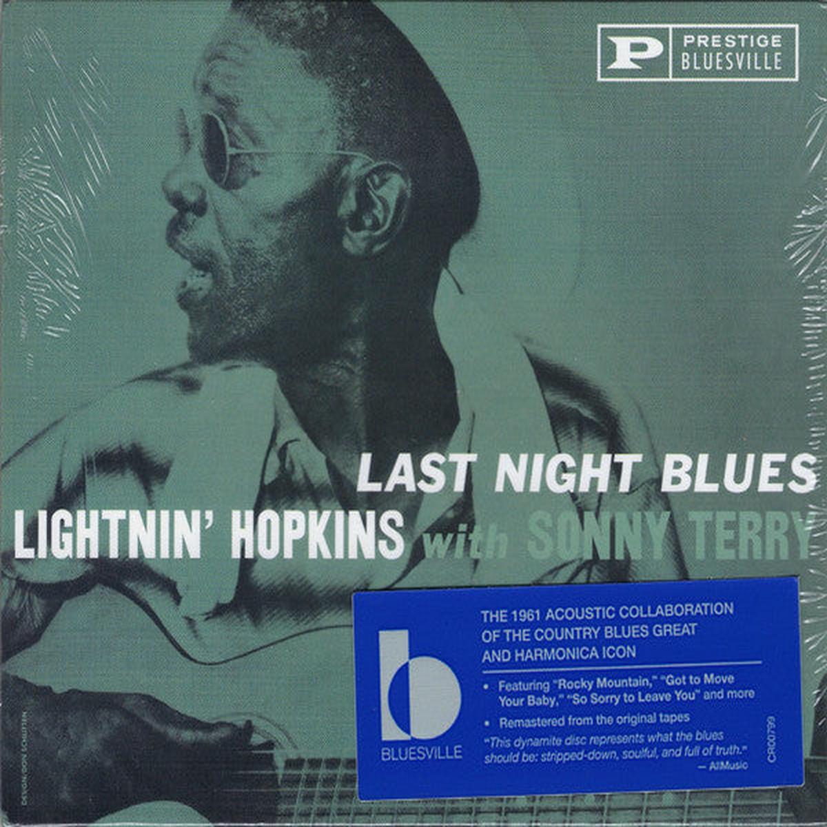 HOPKINS, LIGHTNIN’ / SONNY TERRY – LAST NIGHT BLUES : ACOUSTIC SOUNDS – CD
