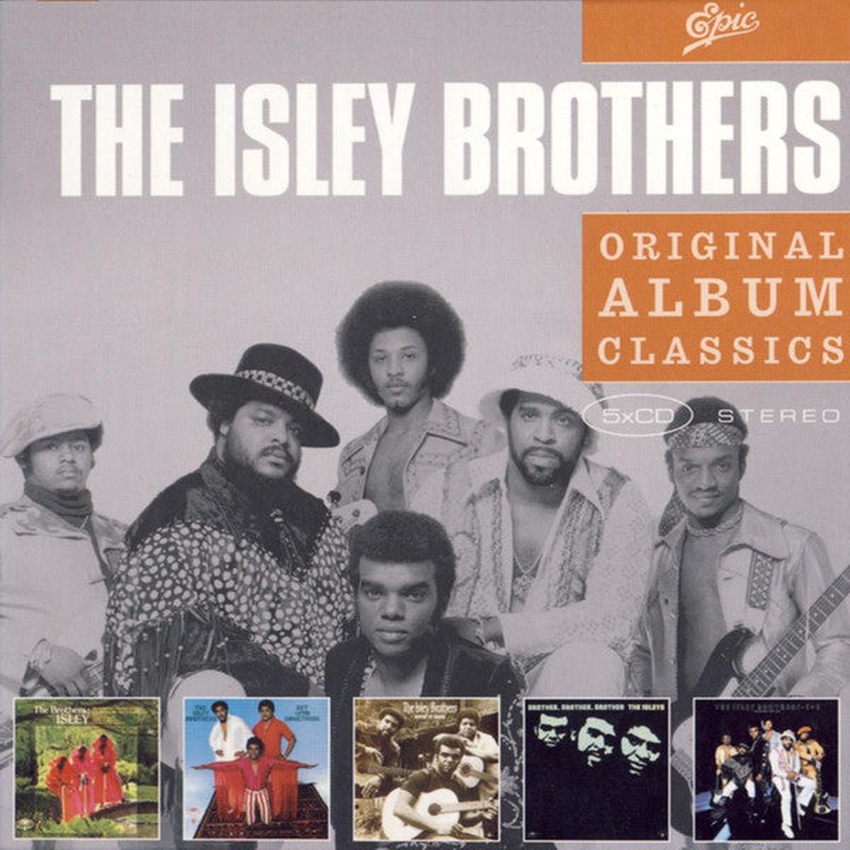 ISLEY BROTHERS – ORIGINAL ALBUM CLASSICS : 5CD SET – CD