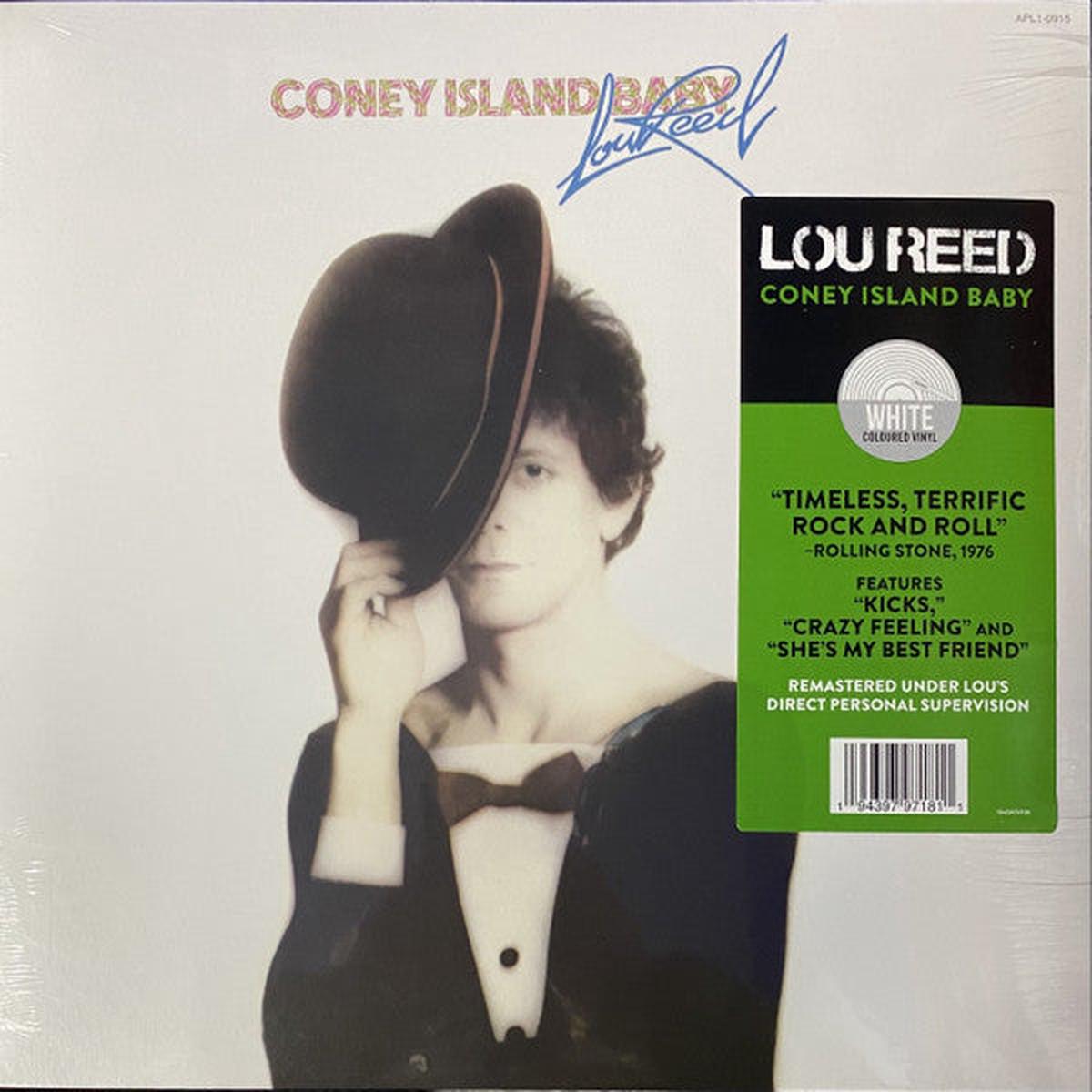 REED, LOU – CONEY ISLAND BABY : WHITE VINYL – LP