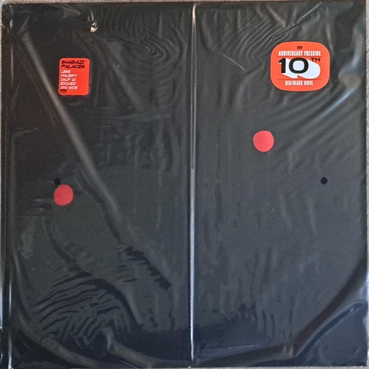 SHABAZZ PALACES – LESE MAJESTY : RED & BLACK MARBLE 2LP – LP