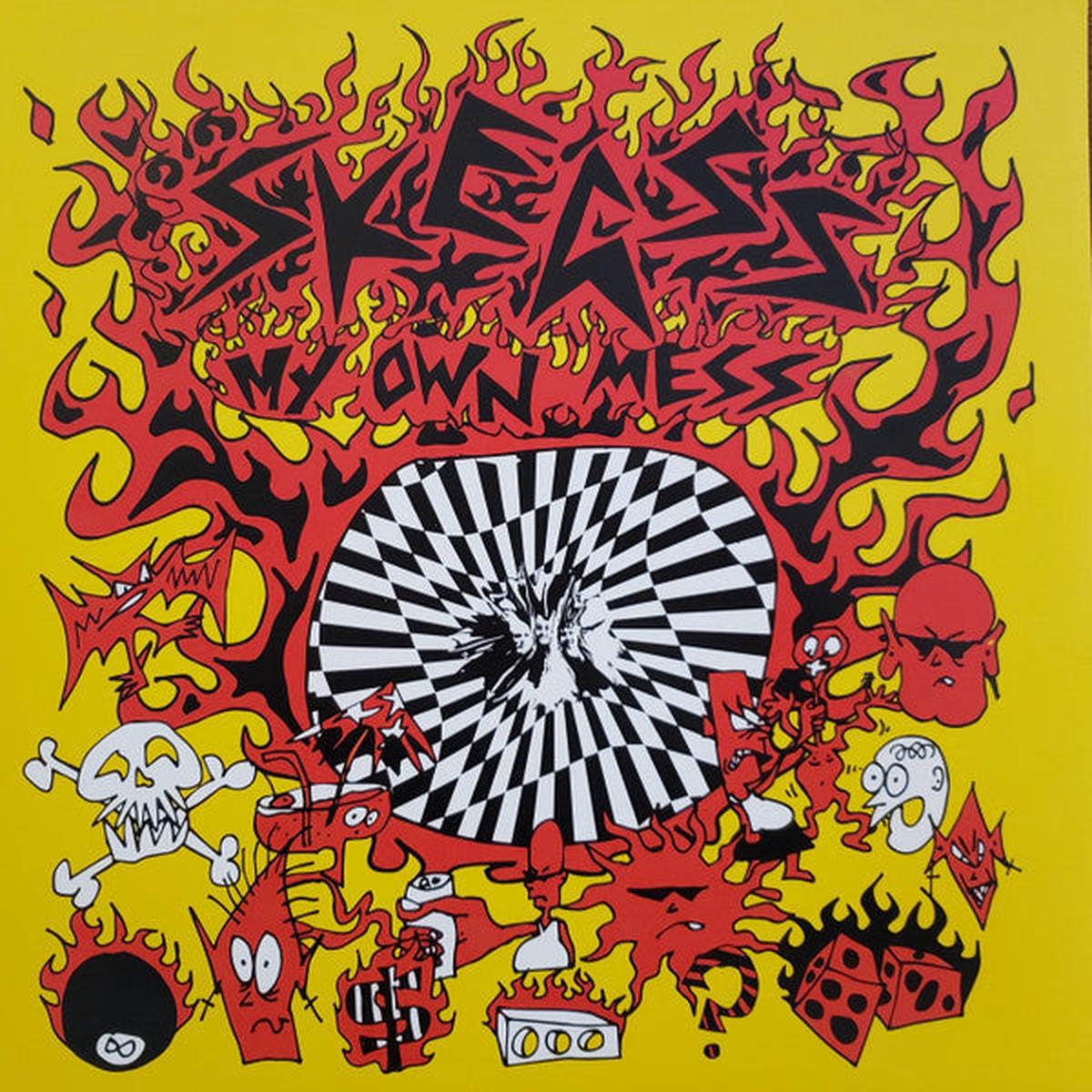 SKEGSS – MY OWN MESS : RED VINYL + NEW ARTWORK – LP