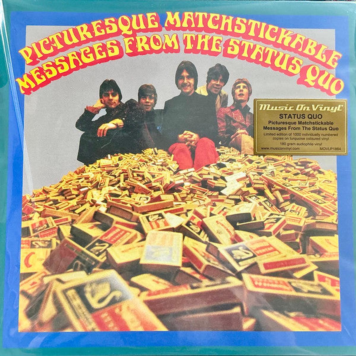 STATUS QUO – PICTURESQUE … : STEREO (TURQUOISE) – LP