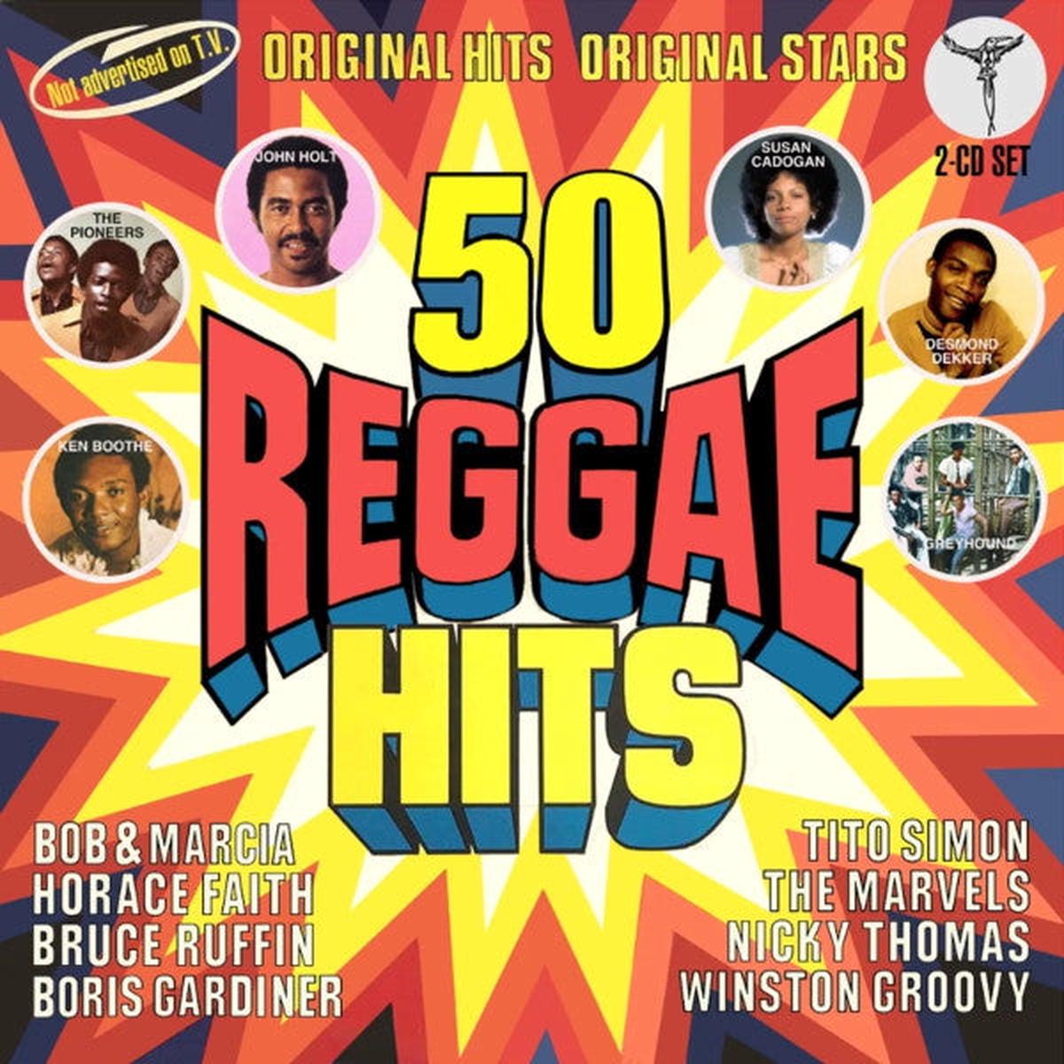 VARIOUS – 50 REGGAE HITS: 2CD SET – CD