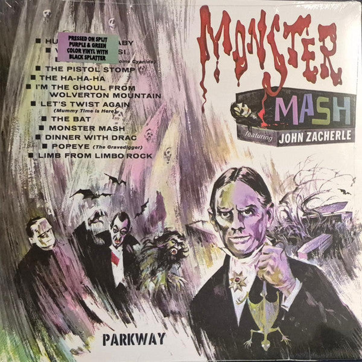 ZACHERLE, JOHN – MONSTER MASH: SPLATTER VINYL – LP