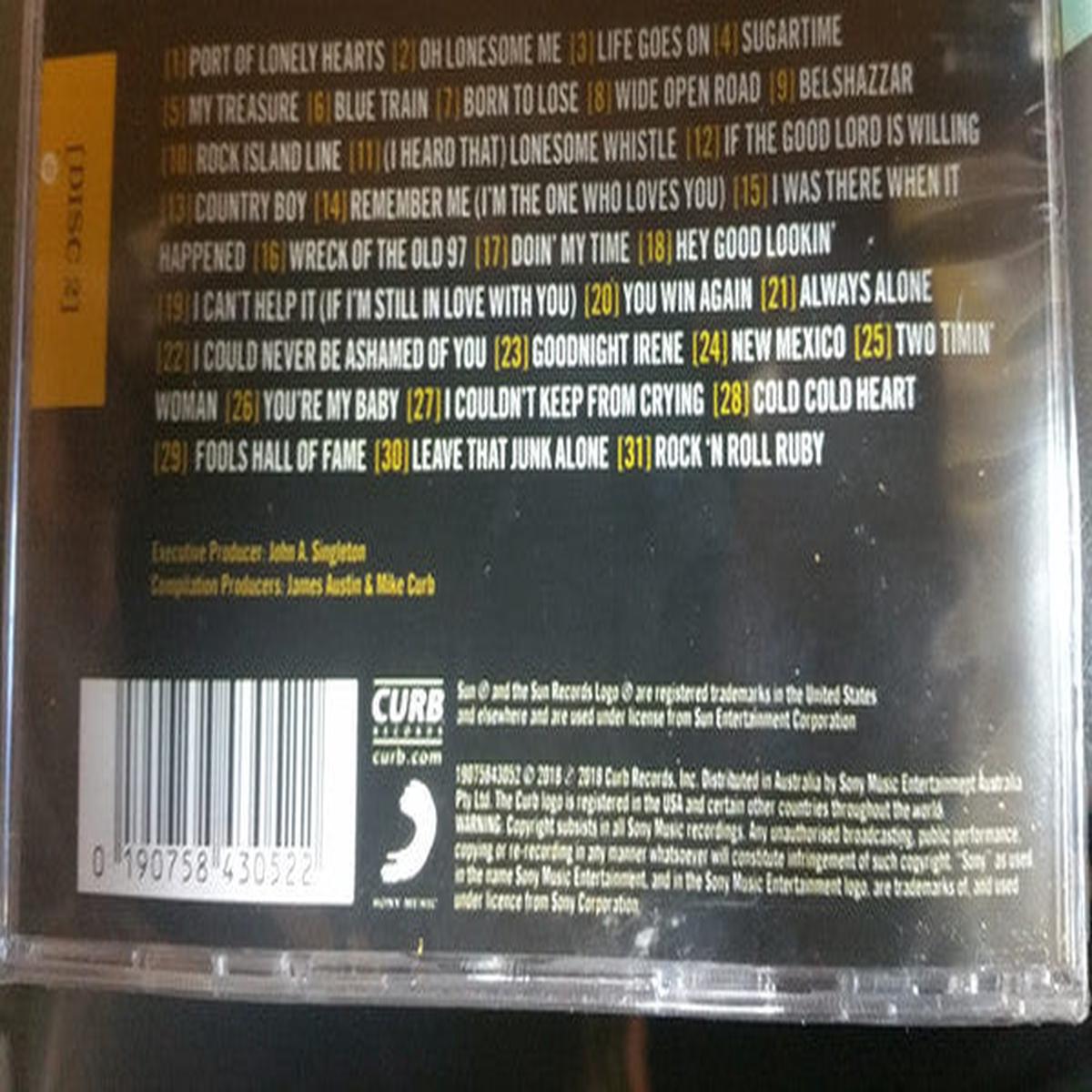 CASH, JOHNNY – TOTAL JOHNNY CASH SUN COLLECTION – CD