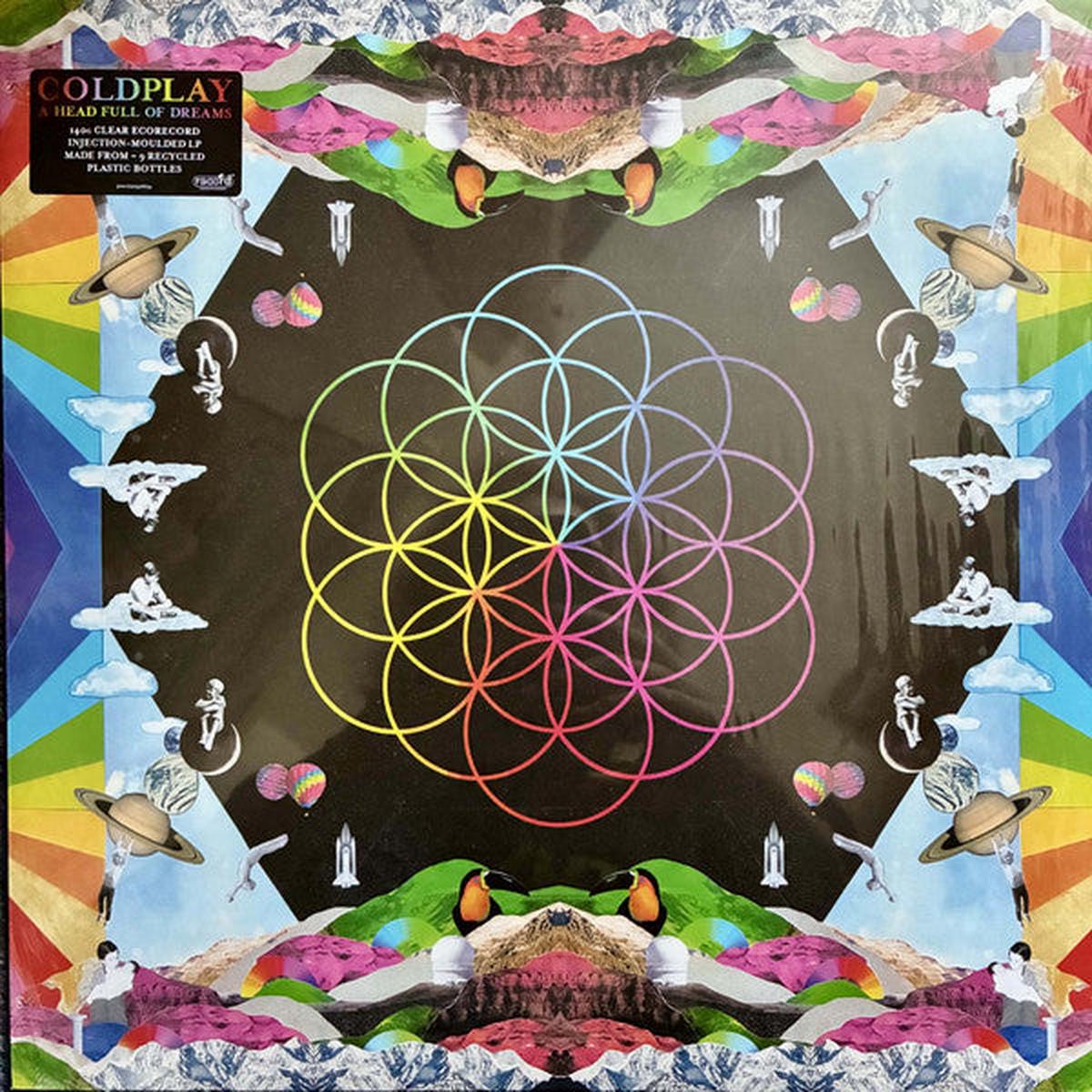 COLDPLAY – HEAD FULL OF DREAMS : CLEAR VINYL (2025) – LP