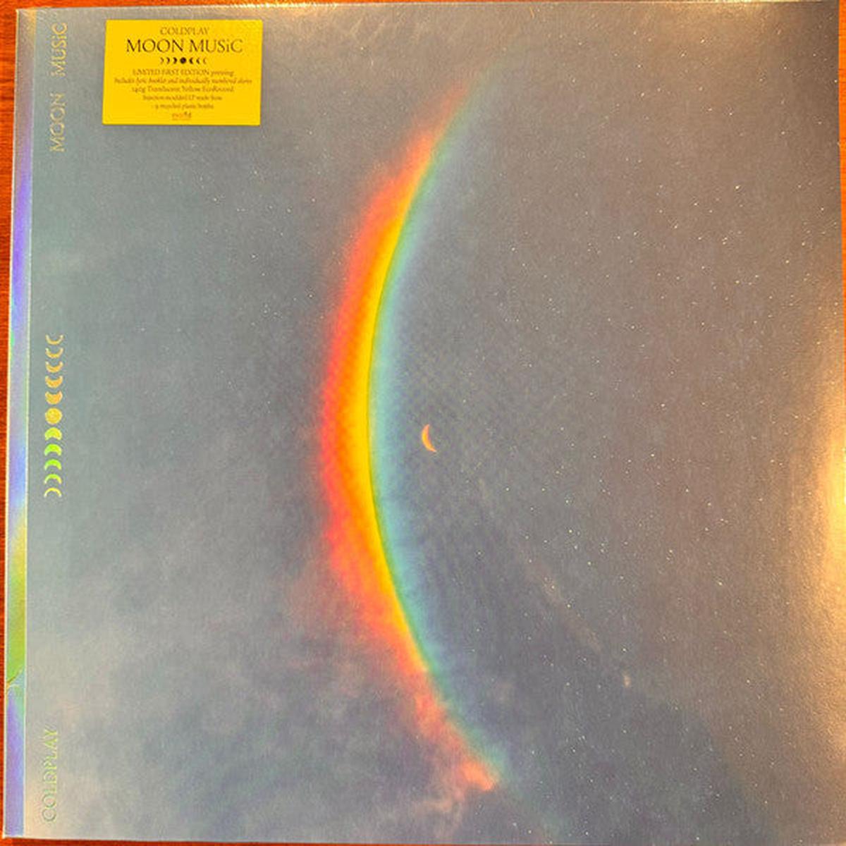 COLDPLAY – MOON MUSIC : TRANSLUCENT YELLOW VINYL – LP