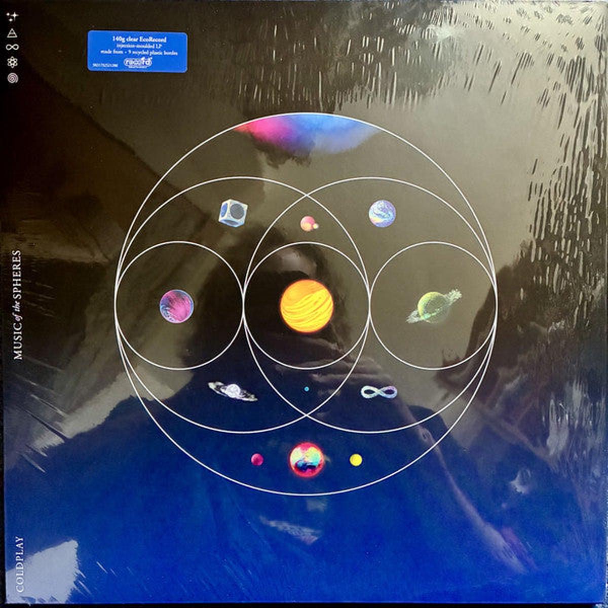 COLDPLAY – MUSIC OF THE SPHERES : CLEAR (2025) – LP